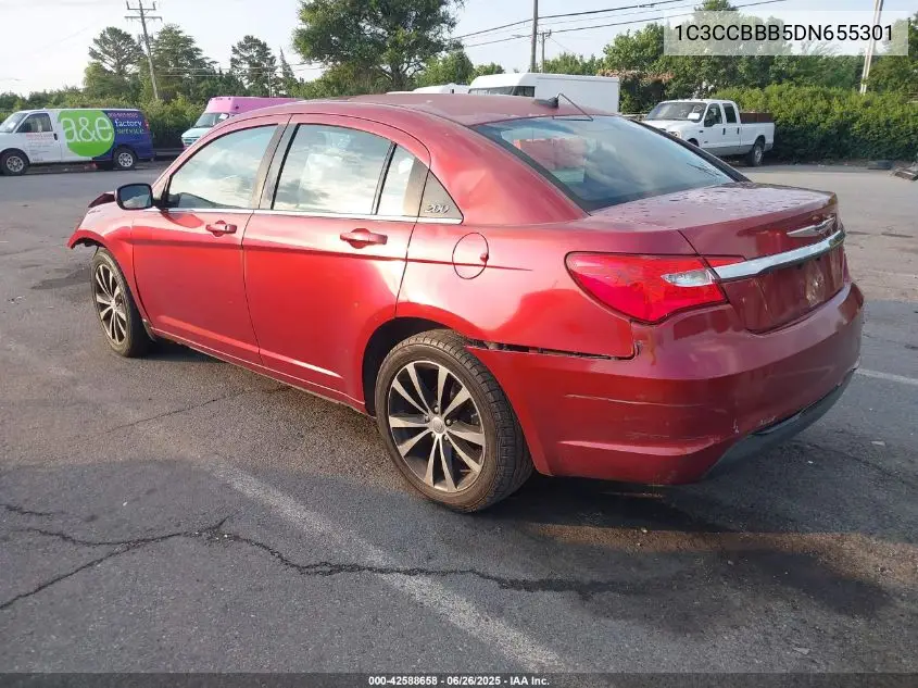 2013 Chrysler 200 Touring VIN: 1C3CCBBB5DN655301 Lot: 42588658