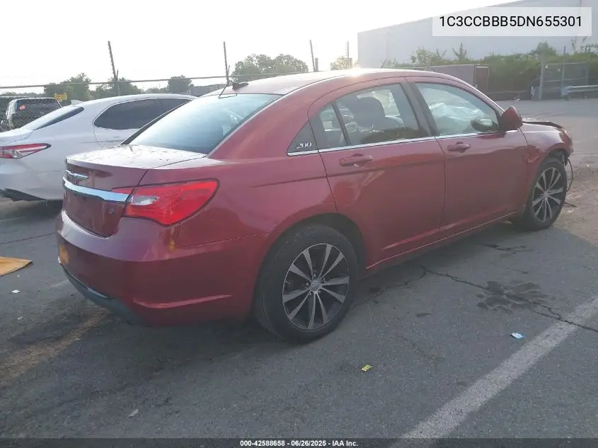 2013 Chrysler 200 Touring VIN: 1C3CCBBB5DN655301 Lot: 42588658