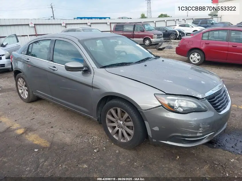 2013 Chrysler 200 Touring VIN: 1C3CCBBB7DN553322 Lot: 42596119