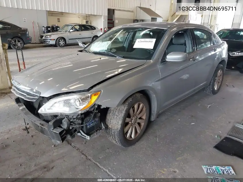 2013 Chrysler 200 Touring VIN: 1C3CCBBB4DN695711 Lot: 42608680