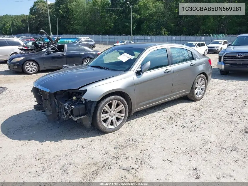 2013 Chrysler 200 Lx VIN: 1C3CCBAB5DN669281 Lot: 42611708