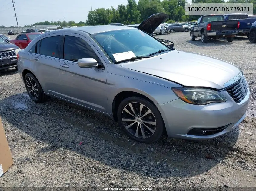 2013 Chrysler 200 Limited VIN: 1C3CCBCG1DN739321 Lot: 42612006