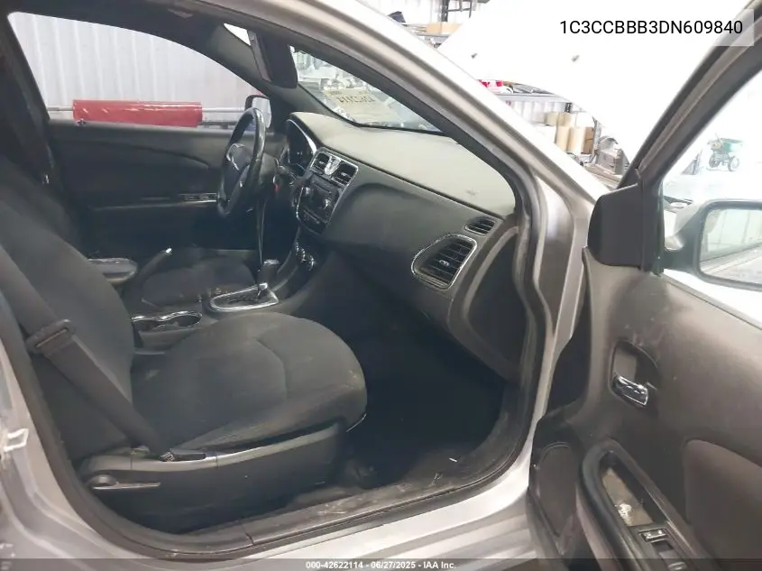 2013 Chrysler 200 Touring VIN: 1C3CCBBB3DN609840 Lot: 42622114