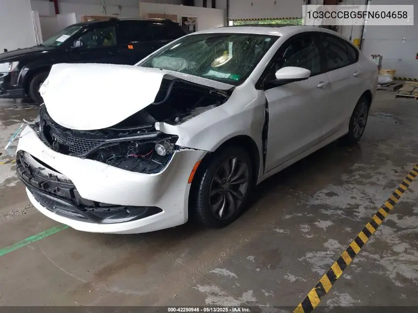 2015 Chrysler 200 S VIN: 1C3CCCBG5FN604658 Lot: 42250946