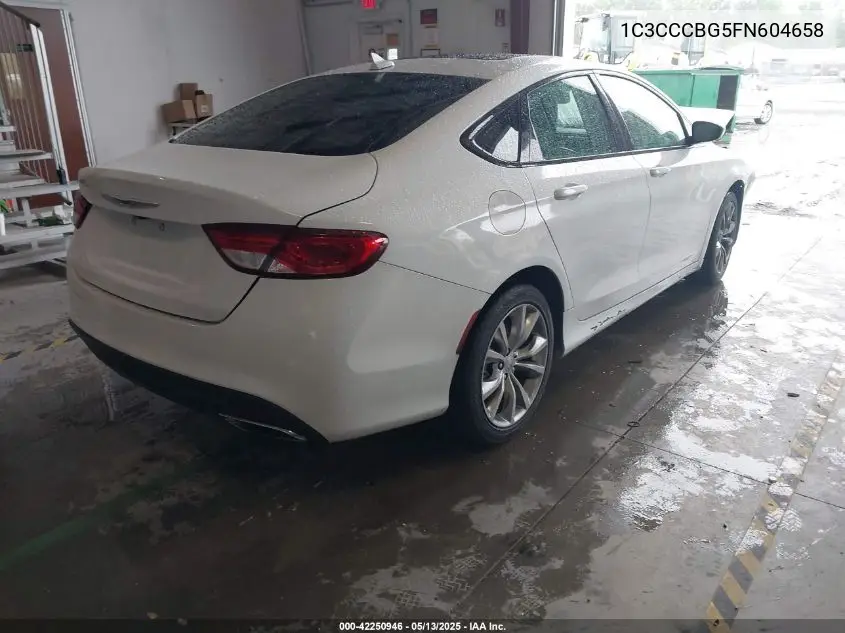 2015 Chrysler 200 S VIN: 1C3CCCBG5FN604658 Lot: 42250946