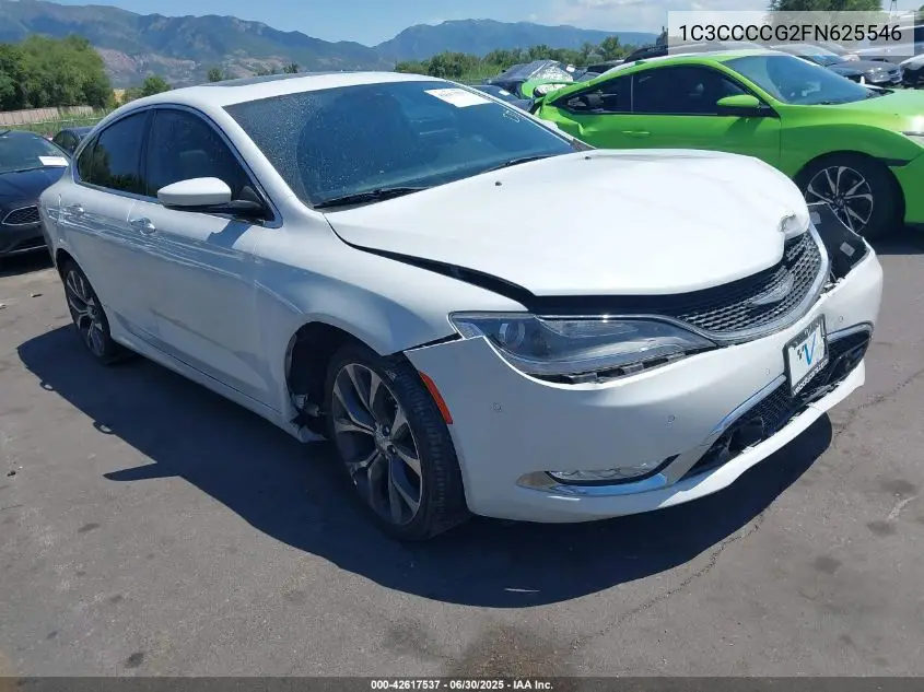 2015 Chrysler 200 C VIN: 1C3CCCCG2FN625546 Lot: 42617537