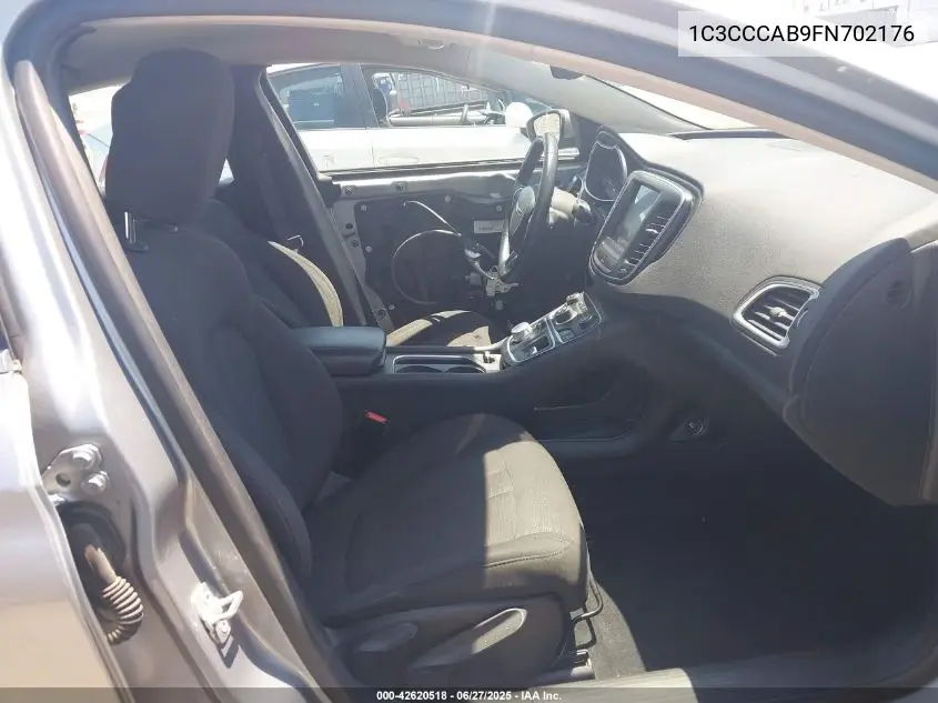 2015 Chrysler 200 Limited VIN: 1C3CCCAB9FN702176 Lot: 42620518