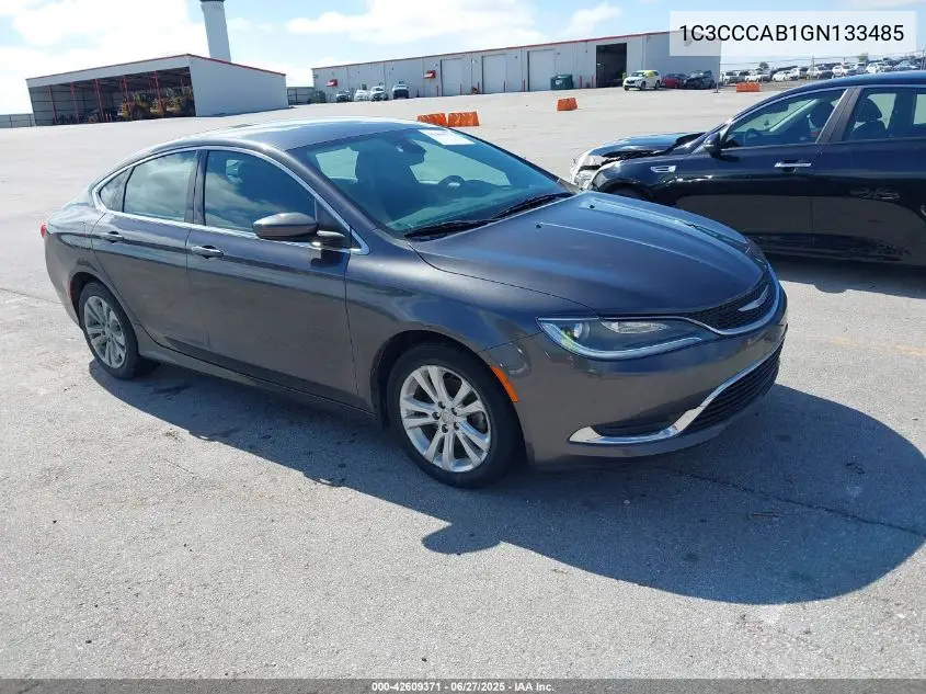 2016 Chrysler 200 Limited VIN: 1C3CCCAB1GN133485 Lot: 42609371