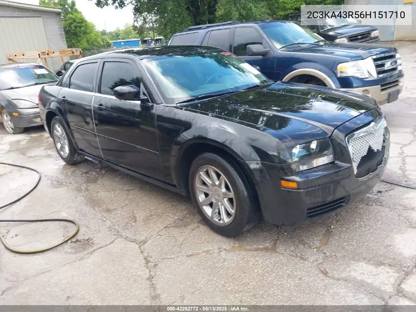 2006 Chrysler 300 VIN: 2C3KA43R56H151710 Lot: 42262772