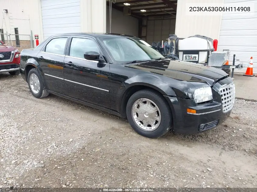 2006 Chrysler 300 Touring VIN: 2C3KA53G06H114908 Lot: 42264556