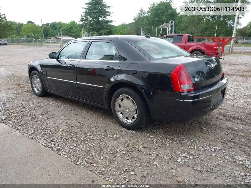 2006 Chrysler 300 Touring VIN: 2C3KA53G06H114908 Lot: 42264556