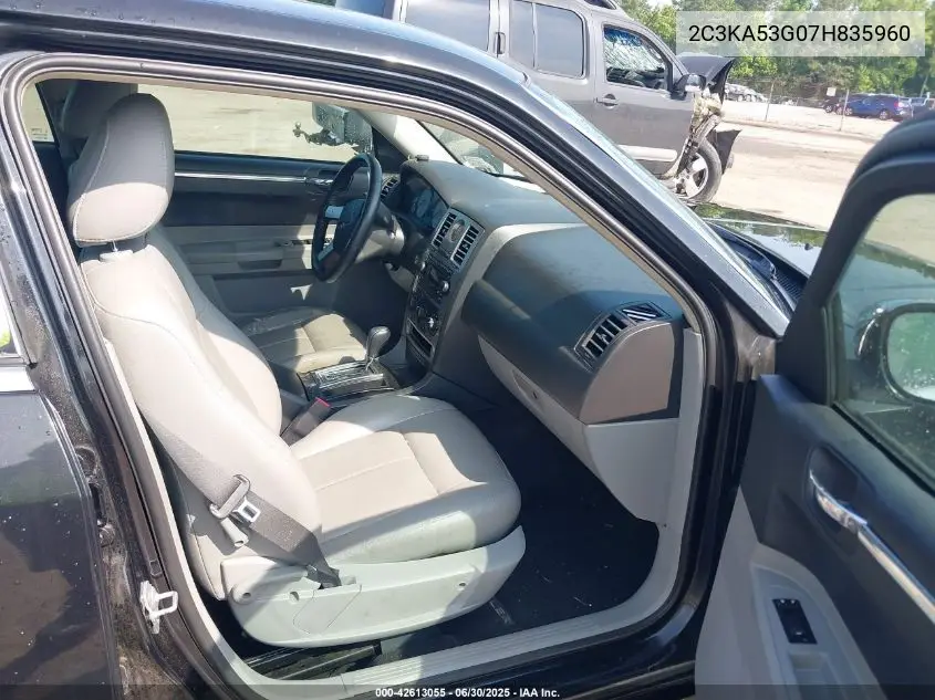 2007 Chrysler 300 Touring VIN: 2C3KA53G07H835960 Lot: 42613055