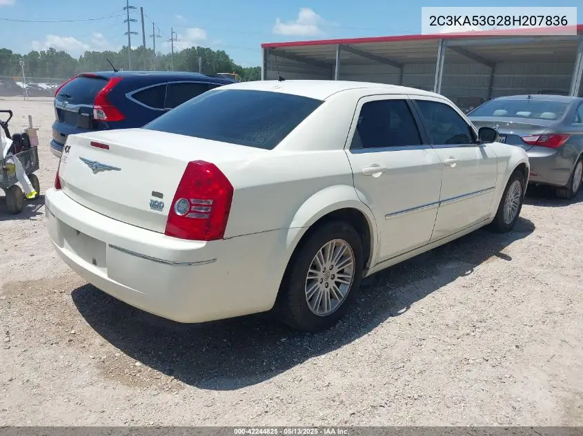 2008 Chrysler 300 Touring VIN: 2C3KA53G28H207836 Lot: 42244825
