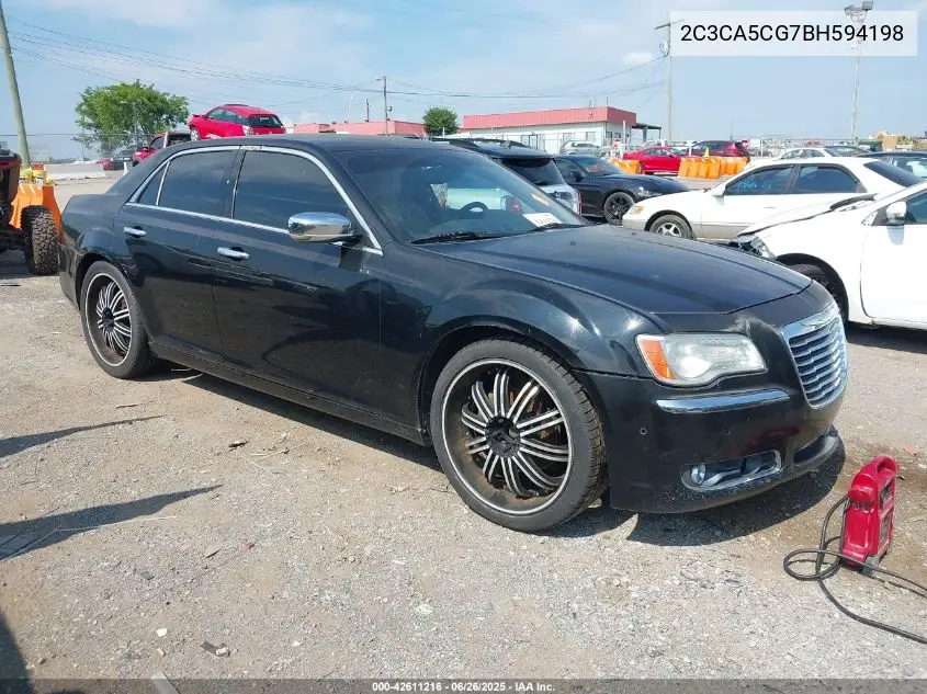 2011 Chrysler 300 Limited VIN: 2C3CA5CG7BH594198 Lot: 42611216