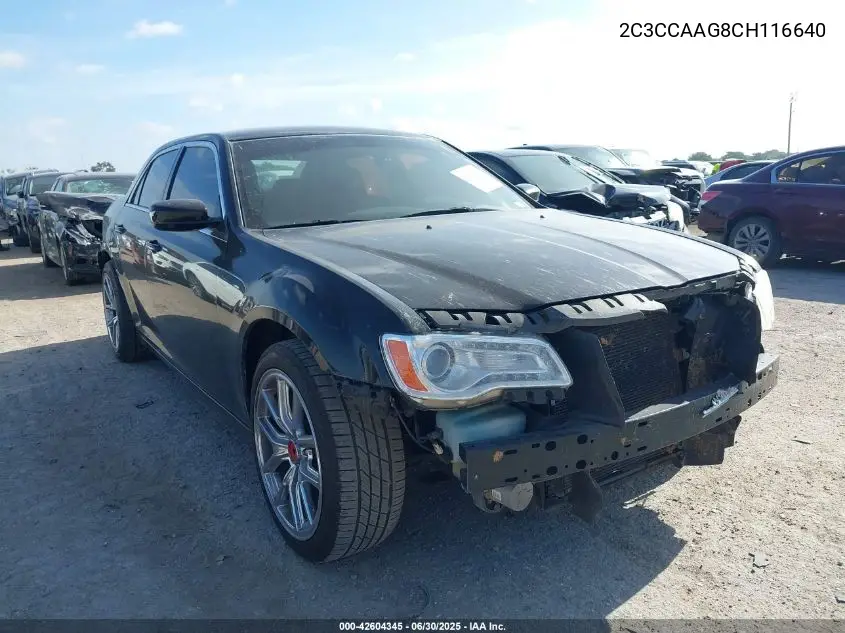 2012 Chrysler 300 VIN: 2C3CCAAG8CH116640 Lot: 42604345