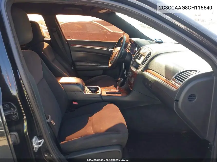 2012 Chrysler 300 VIN: 2C3CCAAG8CH116640 Lot: 42604345