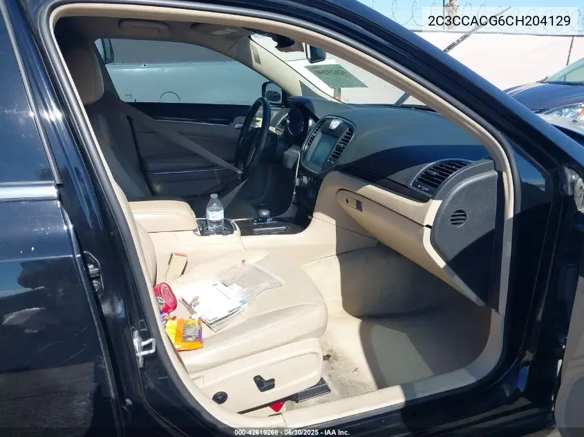 2012 Chrysler 300 Limited VIN: 2C3CCACG6CH204129 Lot: 42619268