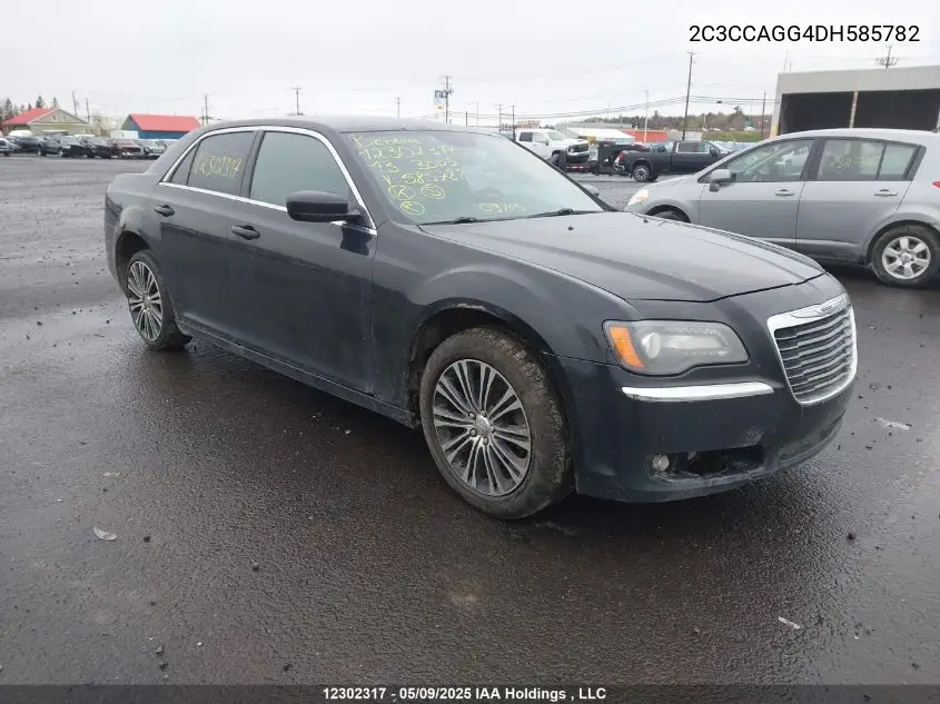 2013 Chrysler 300 S VIN: 2C3CCAGG4DH585782 Lot: 12302317X