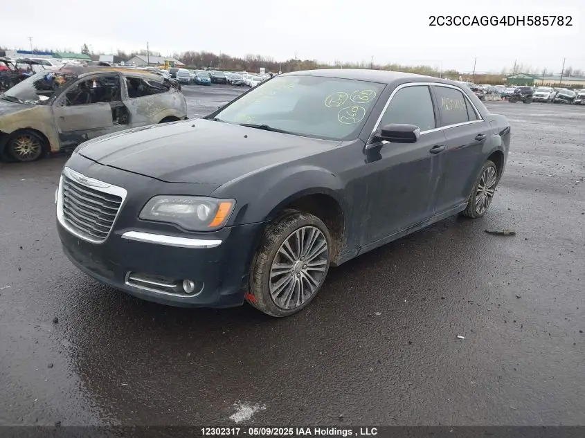2013 Chrysler 300 S VIN: 2C3CCAGG4DH585782 Lot: 12302317X