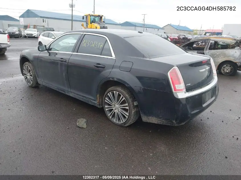 2013 Chrysler 300 S VIN: 2C3CCAGG4DH585782 Lot: 12302317X