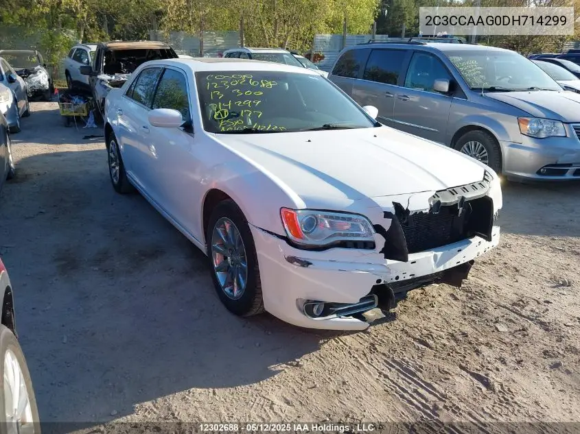 2013 Chrysler 300 VIN: 2C3CCAAG0DH714299 Lot: 12302688