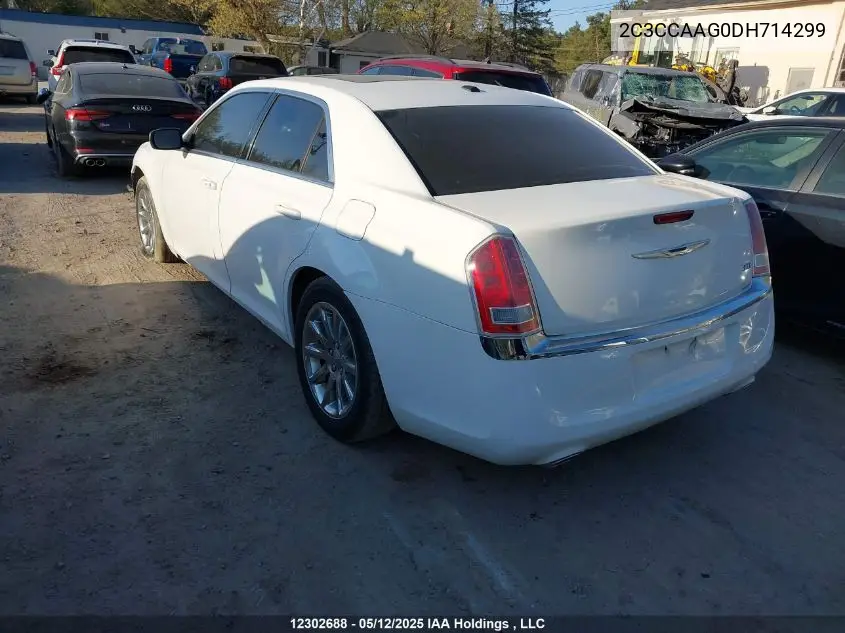 2013 Chrysler 300 VIN: 2C3CCAAG0DH714299 Lot: 12302688