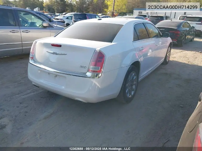 2013 Chrysler 300 VIN: 2C3CCAAG0DH714299 Lot: 12302688