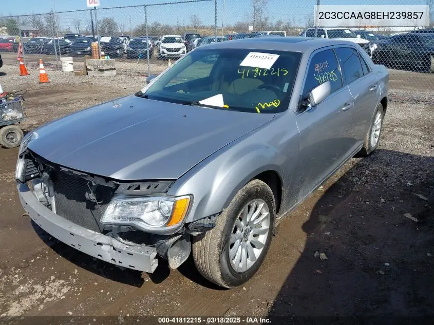 2014 Chrysler 300 VIN: 2C3CCAAG8EH239857 Lot: 41812215