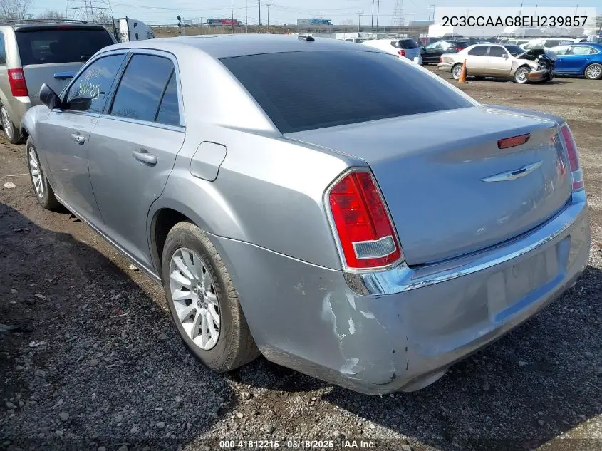 2014 Chrysler 300 VIN: 2C3CCAAG8EH239857 Lot: 41812215