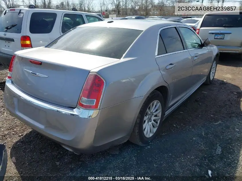 2014 Chrysler 300 VIN: 2C3CCAAG8EH239857 Lot: 41812215