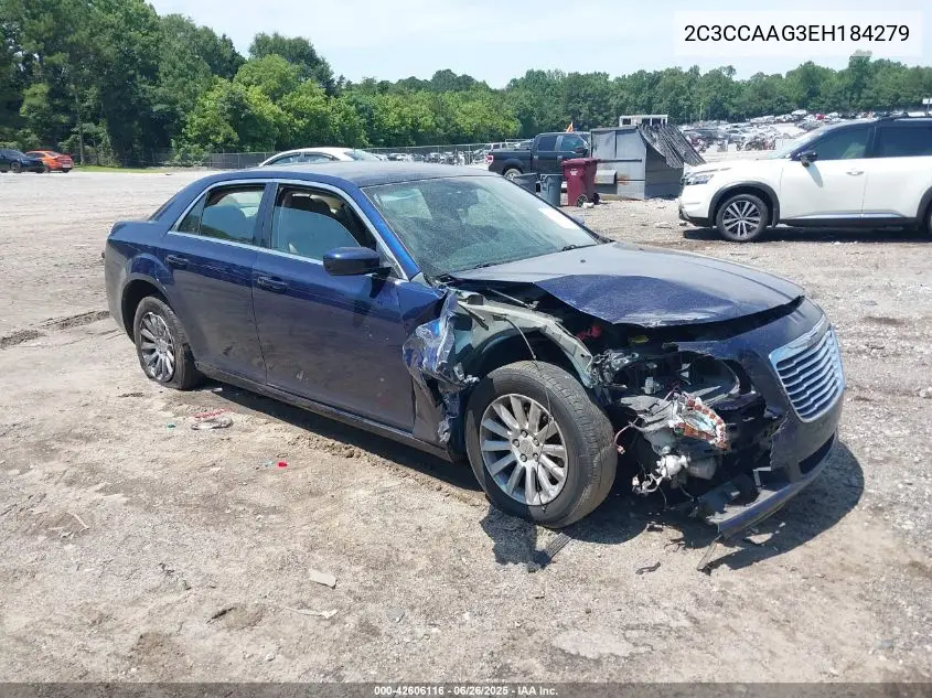 2014 Chrysler 300 VIN: 2C3CCAAG3EH184279 Lot: 42606116