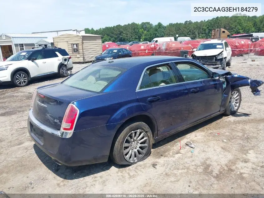2014 Chrysler 300 VIN: 2C3CCAAG3EH184279 Lot: 42606116