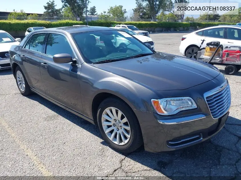 2014 Chrysler 300 VIN: 2C3CCAAG7EH108337 Lot: 42818348