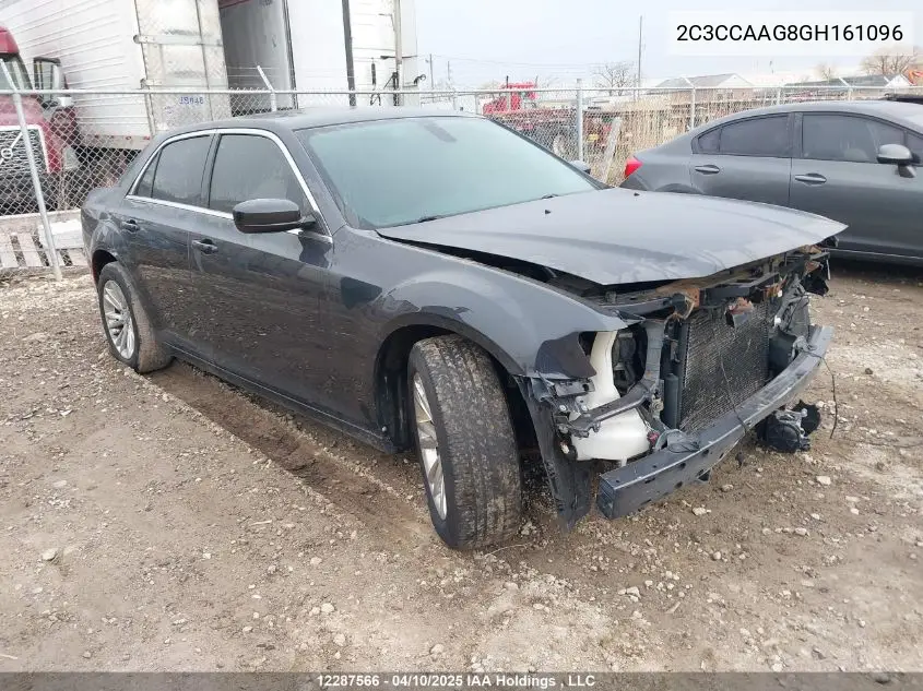2016 Chrysler 300 Limited VIN: 2C3CCAAG8GH161096 Lot: 12287566