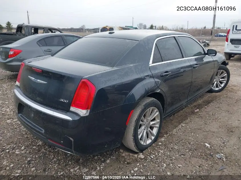 2016 Chrysler 300 Limited VIN: 2C3CCAAG8GH161096 Lot: 12287566