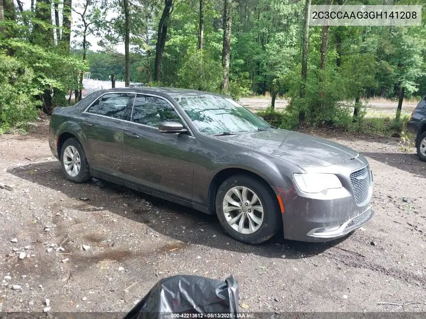 2016 Chrysler 300 Limited VIN: 2C3CCAAG3GH141208 Lot: 42213612