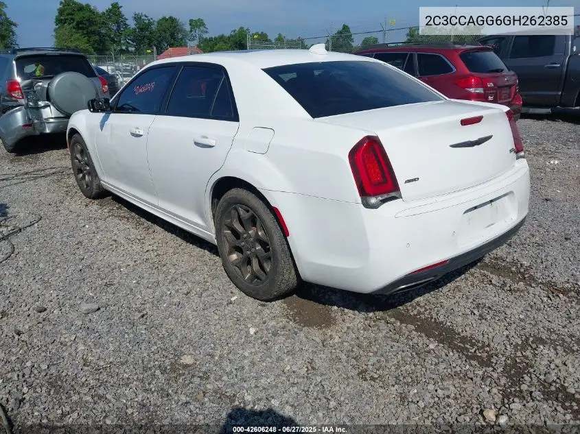 2016 Chrysler 300 300S Alloy Edition VIN: 2C3CCAGG6GH262385 Lot: 42606248
