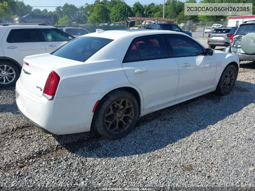 2016 Chrysler 300 300S Alloy Edition VIN: 2C3CCAGG6GH262385 Lot: 42606248