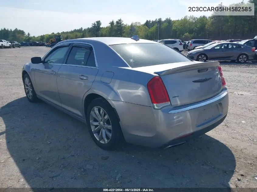 2017 Chrysler 300 Limited Awd VIN: 2C3CCARG5HH582585 Lot: 42212554