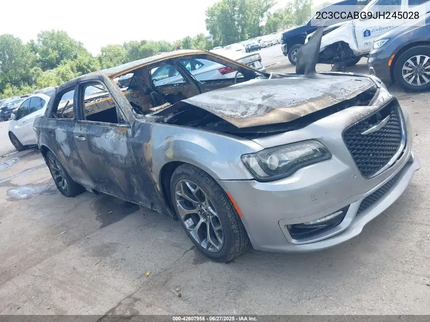 2018 Chrysler 300 300S VIN: 2C3CCABG9JH245028 Lot: 42607956