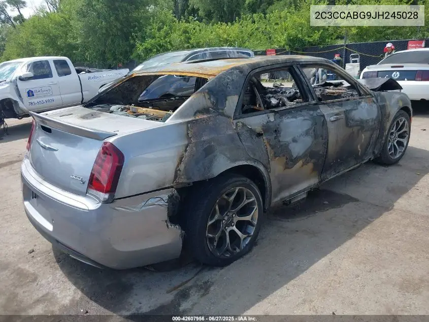 2018 Chrysler 300 300S VIN: 2C3CCABG9JH245028 Lot: 42607956