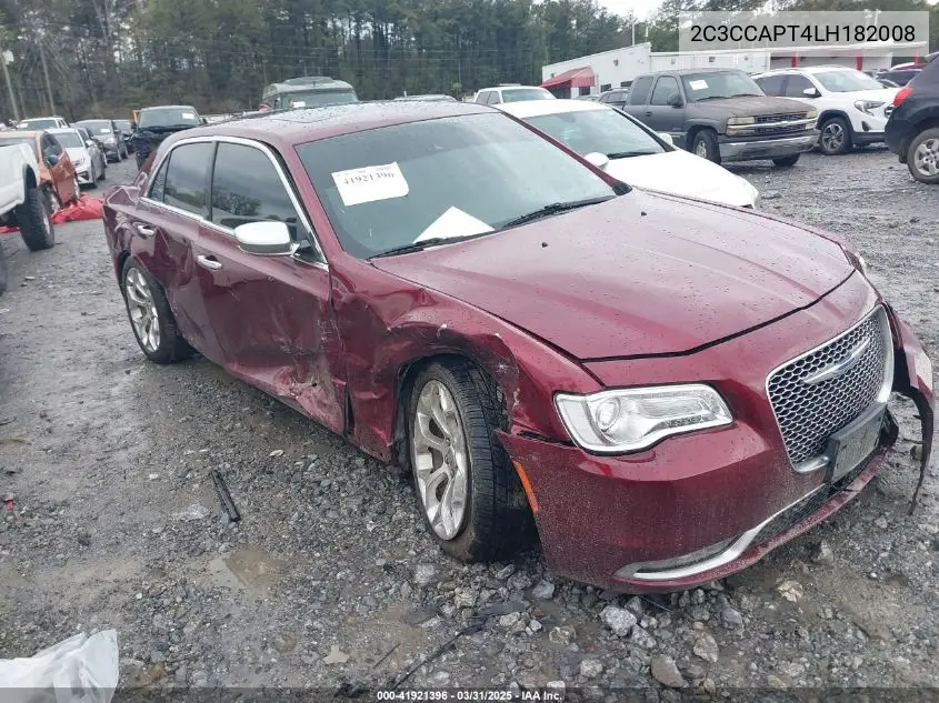2020 Chrysler 300 300C VIN: 2C3CCAPT4LH182008 Lot: 41921396