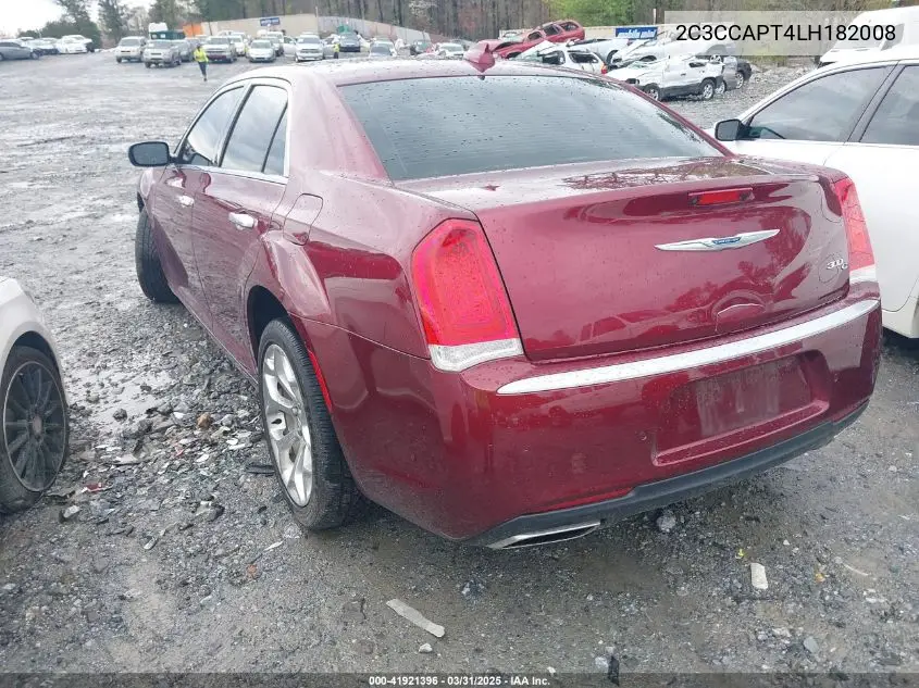 2020 Chrysler 300 300C VIN: 2C3CCAPT4LH182008 Lot: 41921396