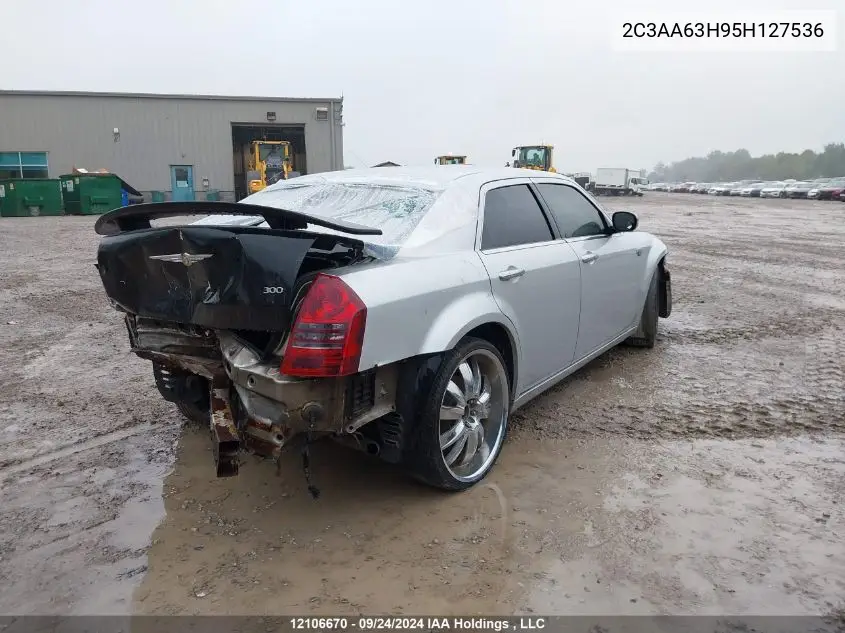 2005 Chrysler 300C VIN: 2C3AA63H95H127536 Lot: 12106670