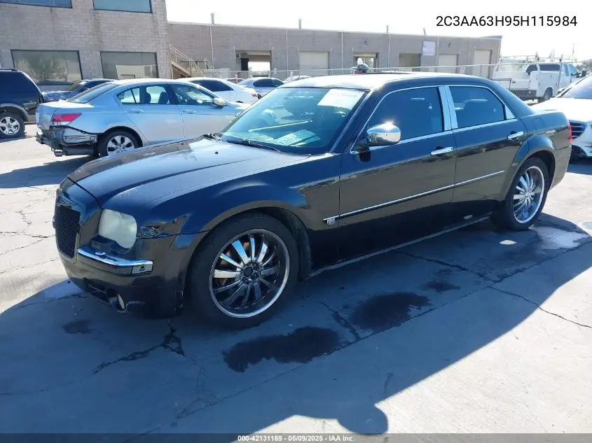 2005 Chrysler 300C VIN: 2C3AA63H95H115984 Lot: 42131169