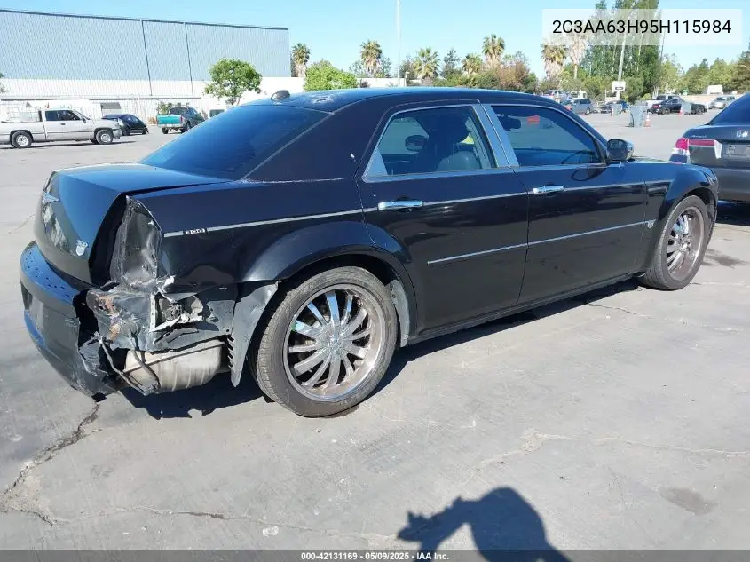 2005 Chrysler 300C VIN: 2C3AA63H95H115984 Lot: 42131169