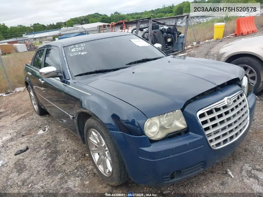 2005 Chrysler 300C VIN: 2C3AA63H75H520578 Lot: 42306551