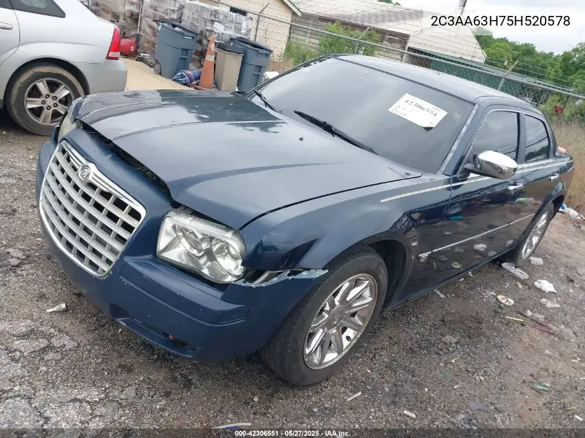 2005 Chrysler 300C VIN: 2C3AA63H75H520578 Lot: 42306551