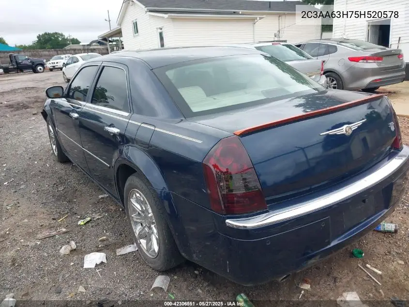 2005 Chrysler 300C VIN: 2C3AA63H75H520578 Lot: 42306551