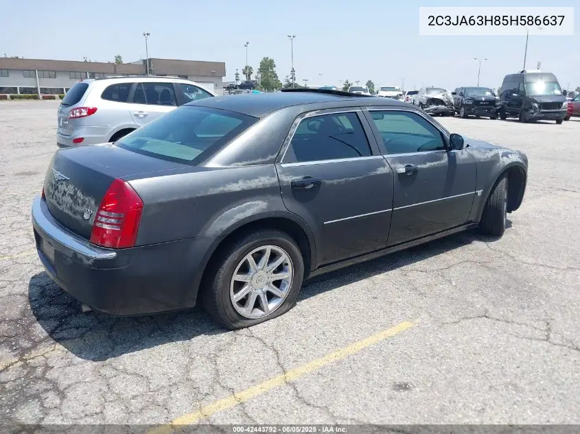 2005 Chrysler 300C VIN: 2C3JA63H85H586637 Lot: 42443792